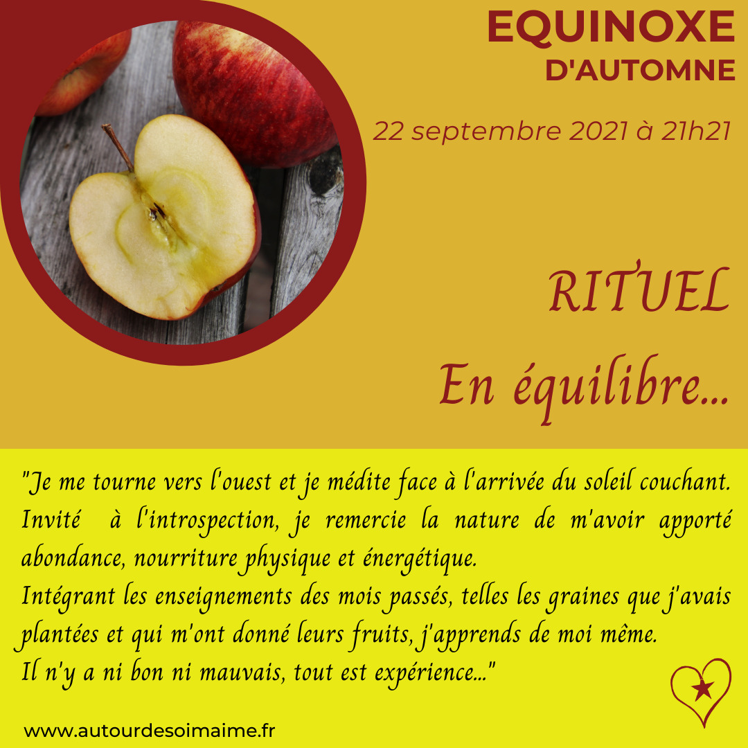 equinoxe d'automne 2021