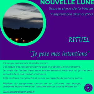 Read more about the article Rituel de la nouvelle lune de la Vierge 2021