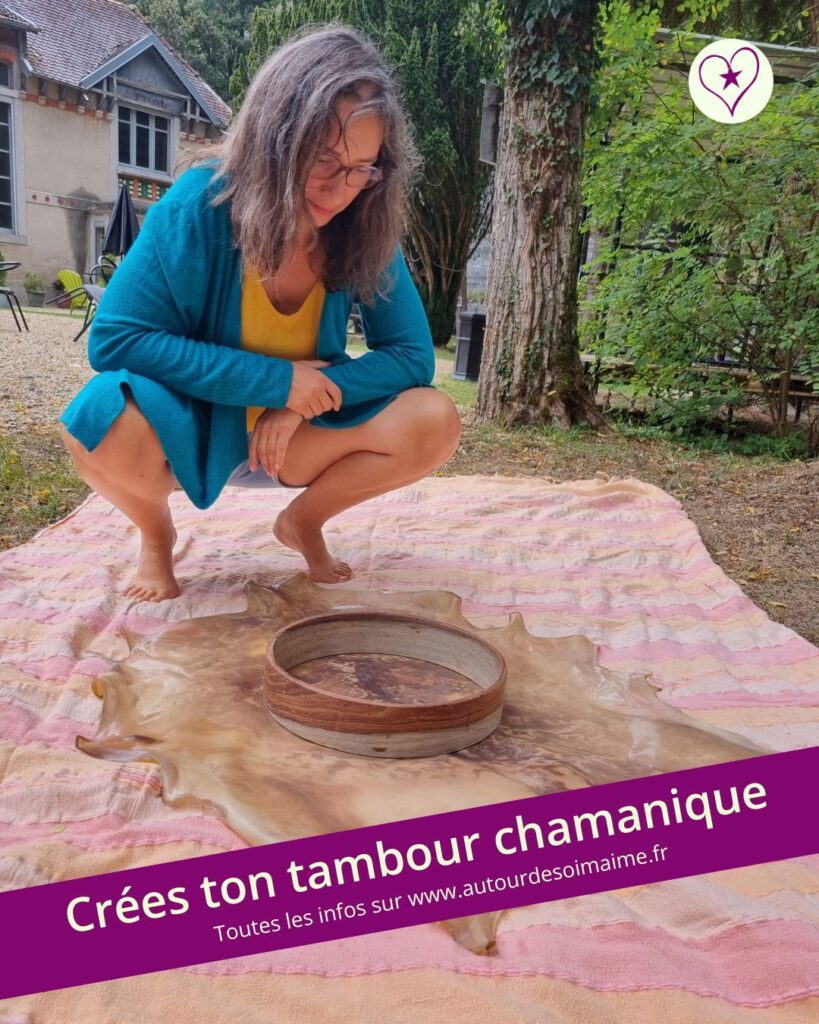 Stage construction tambour chamanique en 2026 atelier chamanisme doubs, jura, franche comté