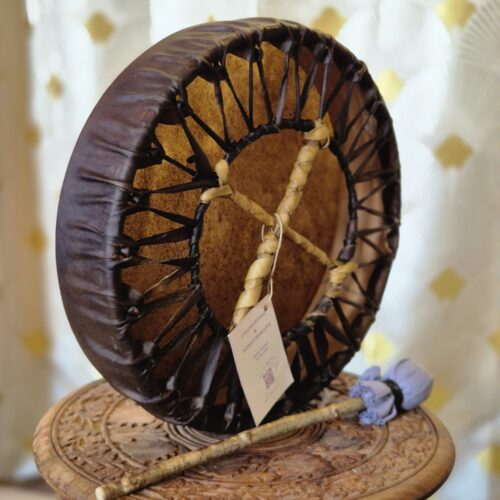 Tambour chamanique bison 35cm