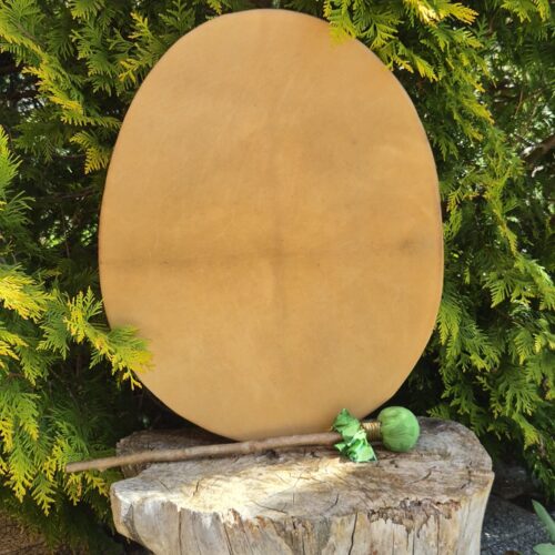 Tambour chamanique - Cerf - 40-50cm