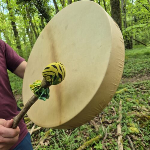 Tambour chamanique - Cerf - 50cm