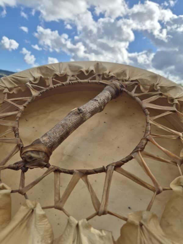 Tambour chamanique en peau de chèvre