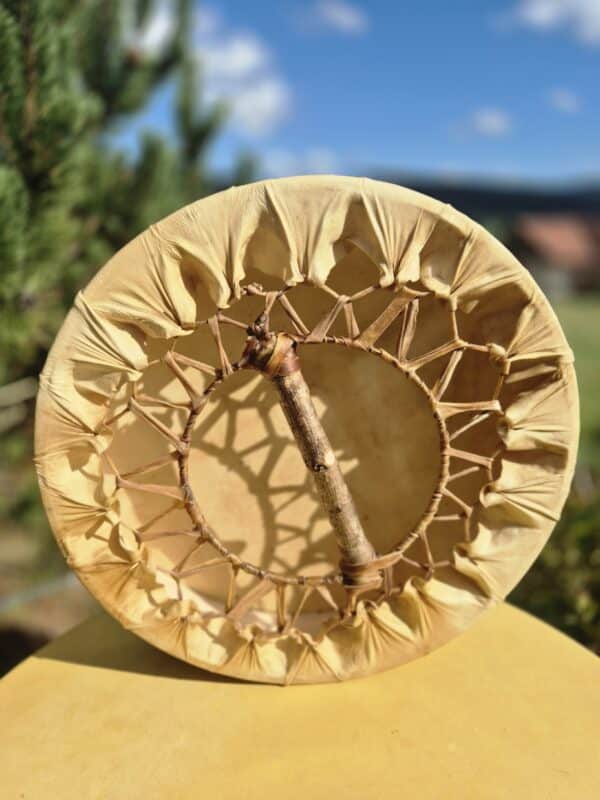 Tambour chamanique en peau de chèvre